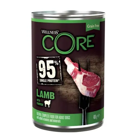 CORE 95 All Breed Vådfoder | Monoprotein I Lam og græskar