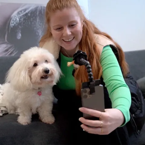 Selfie stang til hunde