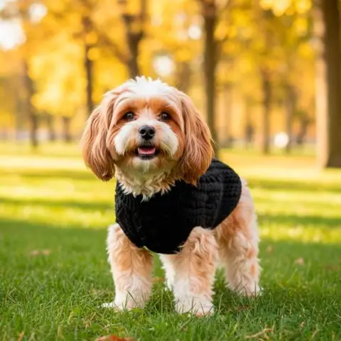 Lækket hundesweater til de kølige dage