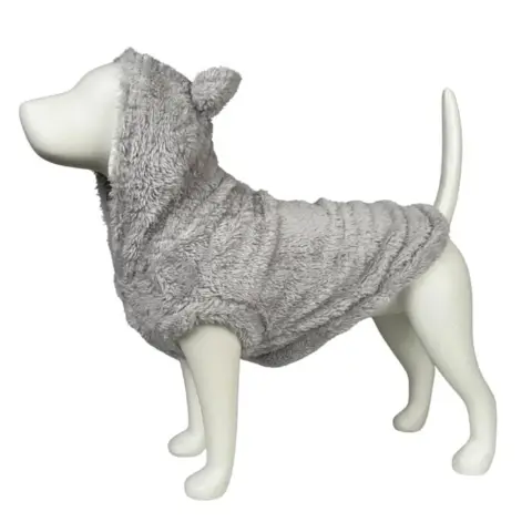 Blød og vamset fleece dragt
