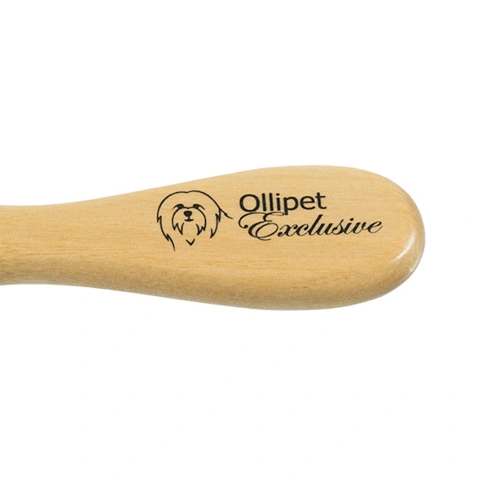 Ollipet Exclusive Tiny Miracle Brush | Flot logotryk på håndtag