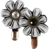 Ollipet Nummerclips | Sølv Blomst