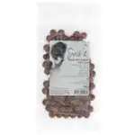 Bløde singleprotein hundegodbidder med and fra Snack'it, mini kugler på ca. 1 cm