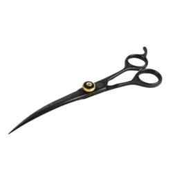 Ollipet Sort groomingsaks| Buet 7,5"