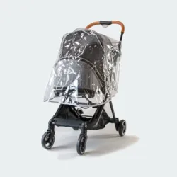 Innopet regnovertræk til hundeklapvogn model Buggy City Edition - her vist monteret