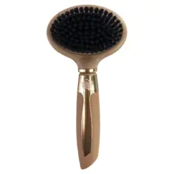 MagicBrush Double Brush har et fleksibelt børstehoved tilpasser sig kroppens konturer