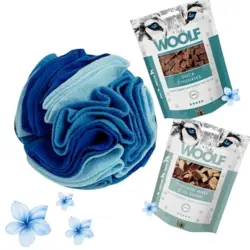 Sød snusebold som stimulere hunden og lækre godbidder fra Woolf