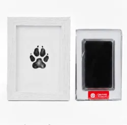 DIY poteaftryk med Pawprint.. Lav poteaftryk af din hund og sæt det i ramme.