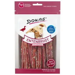 Andebryst strimler er en lækker snack til hunde