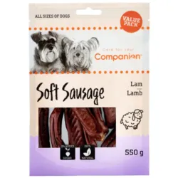 Companion Soft Sausage Lamb 550g bløde hundegodbidder med lam