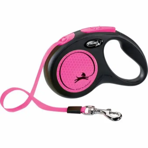 Flexi New Neon Refleks| Bånd - Pink