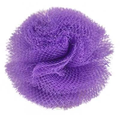 Pompom hårpynt lilla