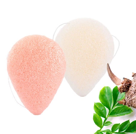Dråbeformet Konjac svamp pet | 100% naturlig