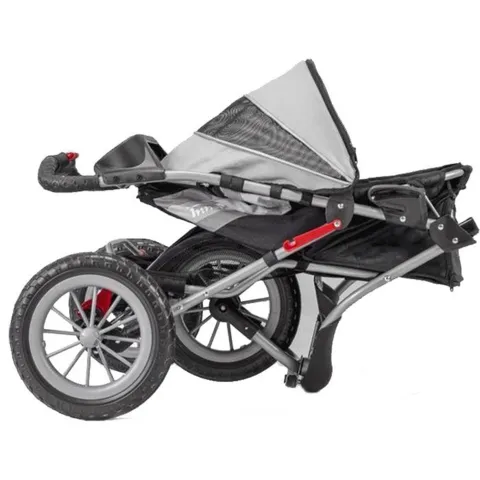 InnoPet Buggy Comfort | Hundeklapvogn forfra - Sammenklappet