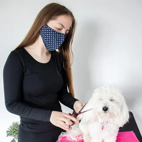 Grooming justerbar mundbind