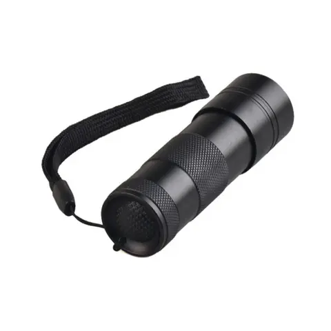 Ultraviolet UV led-lampe med 12 led's