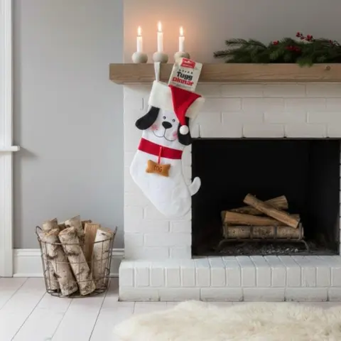 Sød julesok til hjemmet, så din hund også kan glæde sig til jul