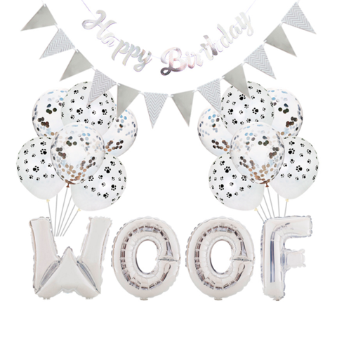 Ollipet WOOF Party diagender I sølv