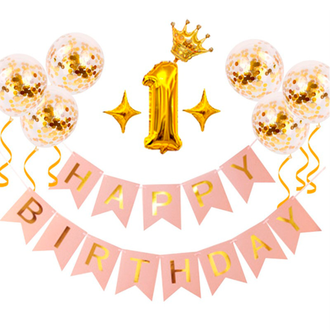 Ollipet Happy Birthday Party diagender I Lyserød
