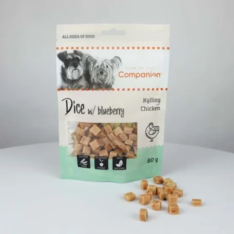 Companion Chicken Dice With Blueberry