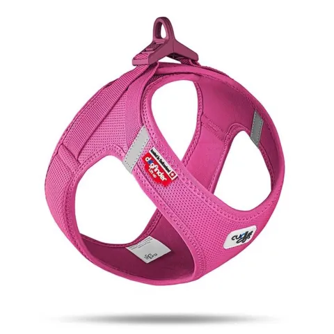 Curli Clasp Air Mesh Step-in Hundesele I Lyserød