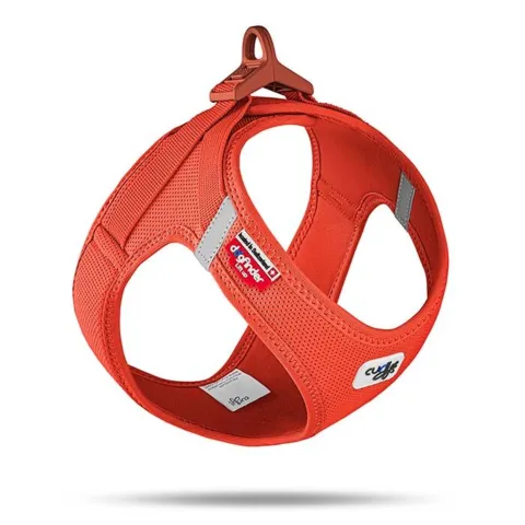 Curli Clasp Air Mesh Step-in Hundesele I Orange