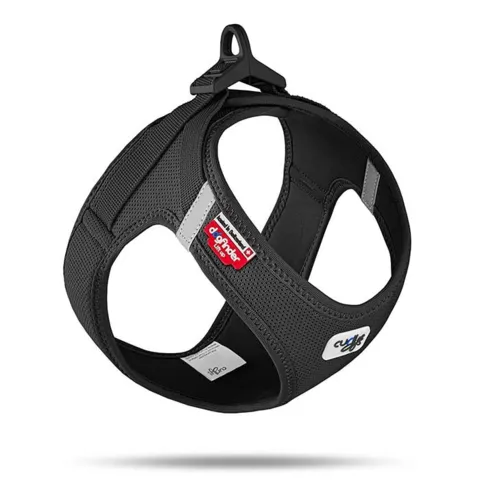 Curli Clasp Air Mesh Step-in Hundesele I Sort
