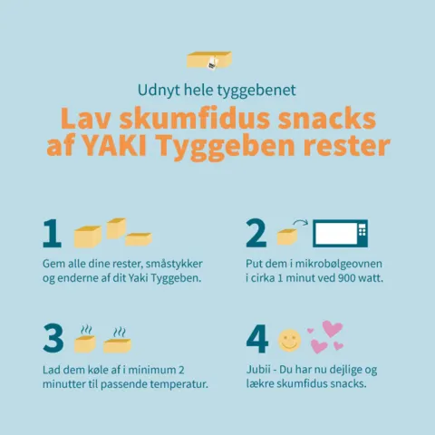 Yaki Tyggeben Med Gurkemeje