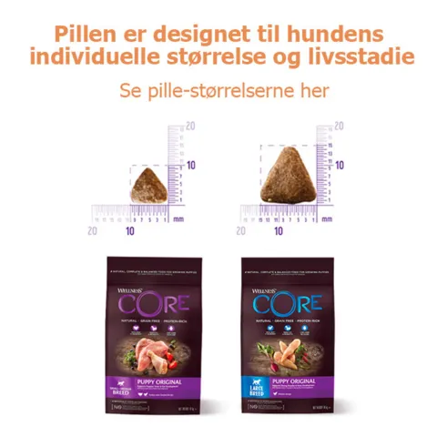 CORE Puppy Original - Small/Medium Breed | Tørfoder