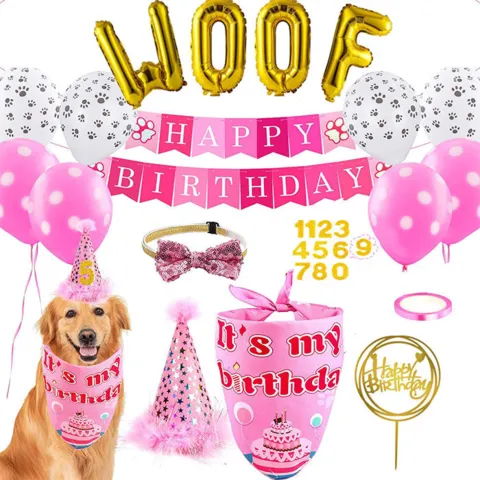 WOOF fødselsdagspakke PINK