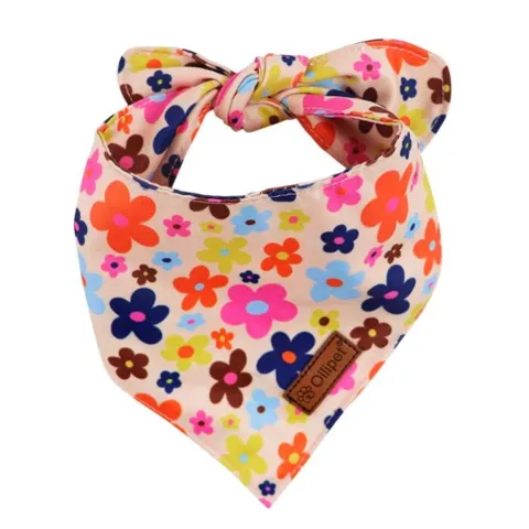 Ollipet City Lux Bandana I Sweet Summer Flowers