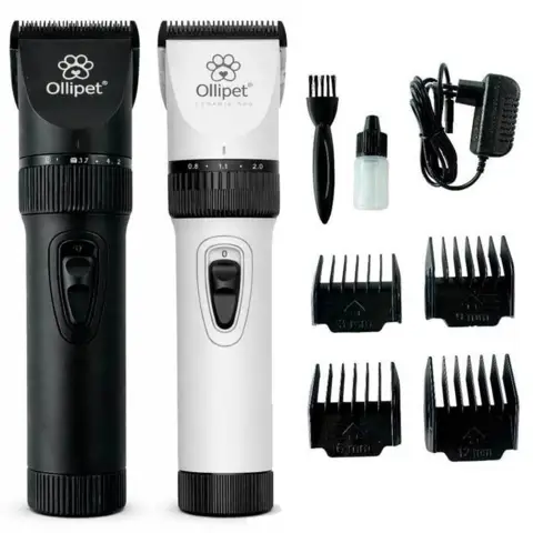 Ollipet Ceramic Pro Clipper - Semi Professionel og letvægts klippemaskine til hundeklip.