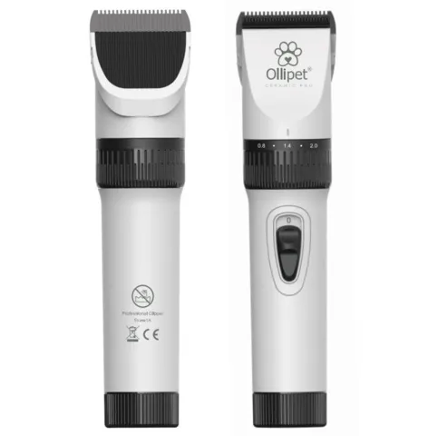 Ollipet populær klippemaskine Ceramic pro Hvid