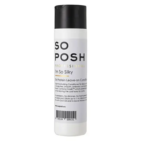 So Posh professional I'm So Silky Leave-on conditioner er ideel til drop-coat hunde