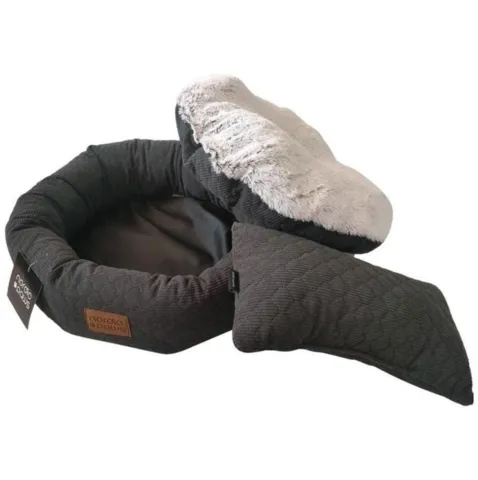 Nordic Paws Olli Cozy Hundeseng med aftagelige puder