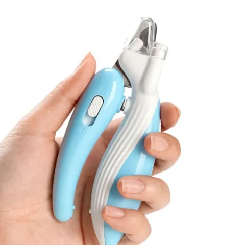 Ollipet negleklipper med lys har et ergonomisk design