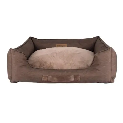 Khaki hundeseng fra Ollipet, der matcher Ollipet Comfort autosædet.