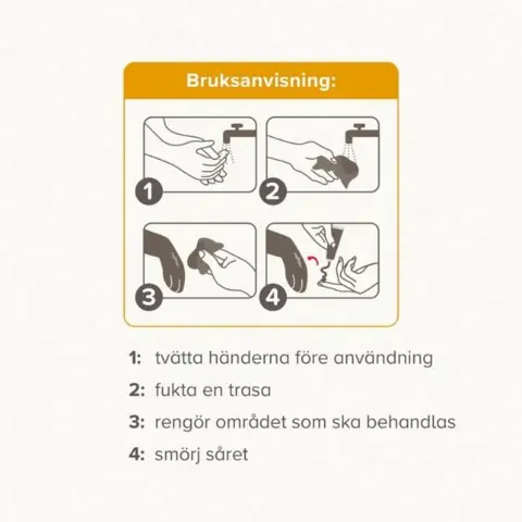 Beaphar Sårsalve m/honning til hunde er ideel til overfladiske sår og tør hud. Se her vejledning til anvendelse af produktet