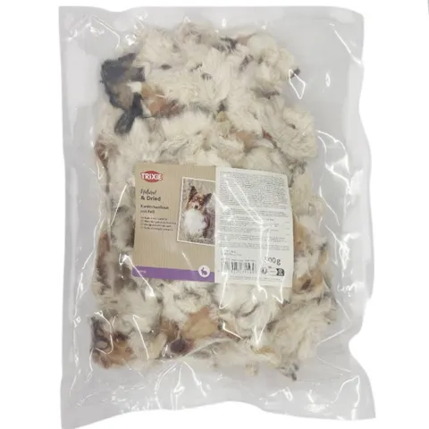 Trixie Tørret Kaninskind med pels | 500g