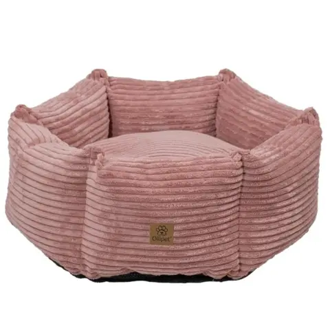 Hundekurv i flot nordisk design som vil pynte i dit hjem. Ses her i flot Rosa farve.