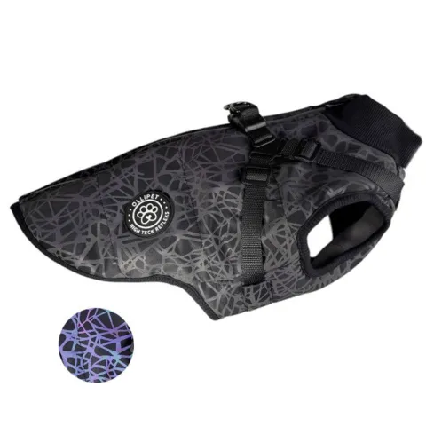 Ollipet High Tech Refleks Hundejakke | m. Sele