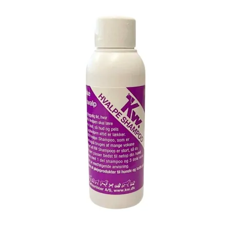 KW Hvalpeshampoo er mild og plejende