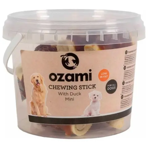 Ozami tyggeben til hunde med massere velsmag og lang tyggetid
