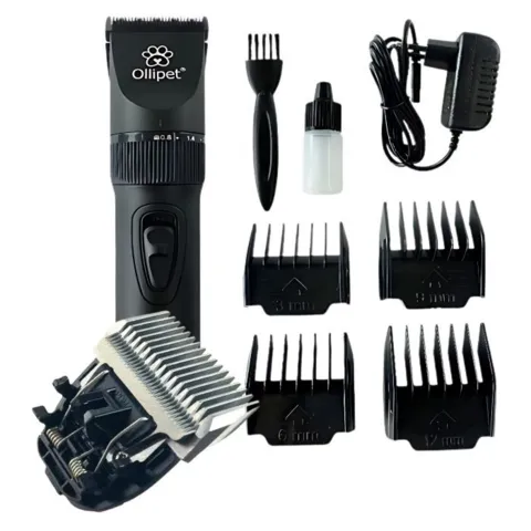 Pakketilbud | Ollipet Ceramic Pro Clipper m. Skær i valgfri længde