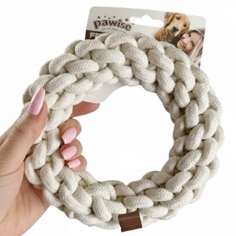 Pawise Premium Legetøj af Bomuldsreb | Ring