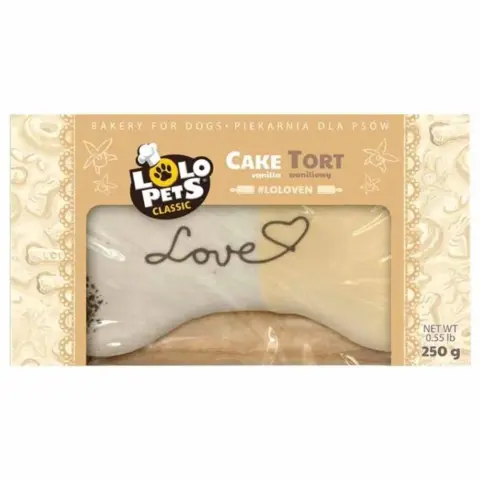 Love hundekage fra Lolo Pets - perfekt til mors-/farsdag, Valentine og andre kærligheds fester/dage