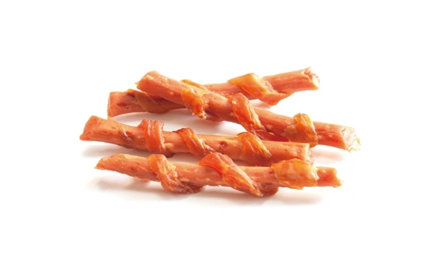 Truly dog sticks hundegodbidder med kylling og gulerod. Smagfulde tyggepinde i praktisk snackstørrelse, velegnet som belønning til hunde