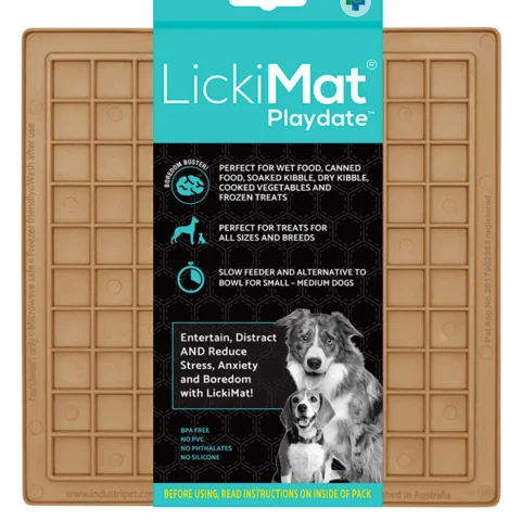 Lickimat Playdate Classic Kaffe