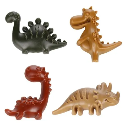 Vegetar Snack Dino hundesnack i flere farver og varianter