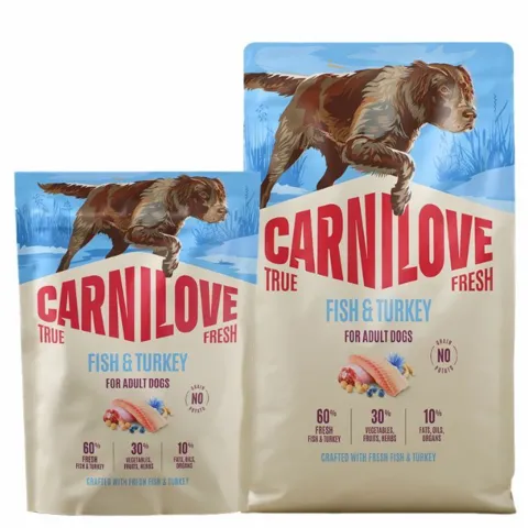 Carnilove True Fresh med frisk kød og organer til voksne hunde